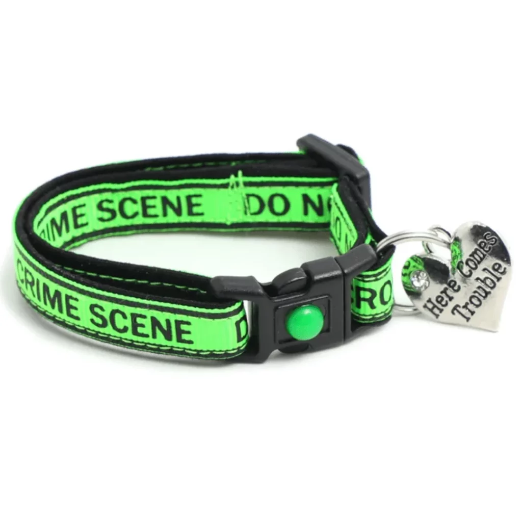 Crime Scene Cat Collars for Explorer cats 4