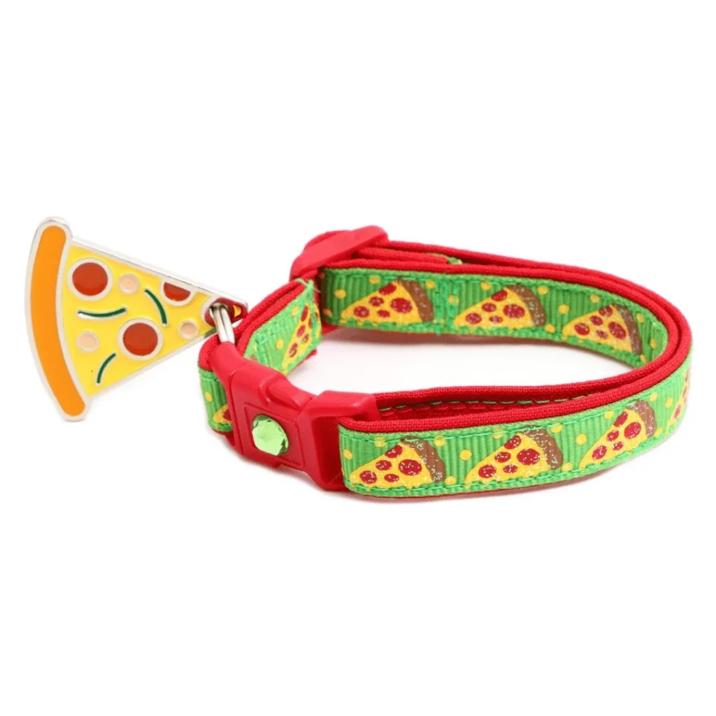 Pizza Cat Collars for Food lover cats 