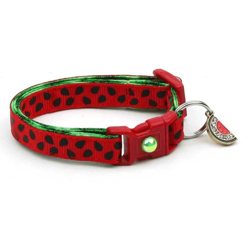 Watermelon Cat Collars for Food lover cats 